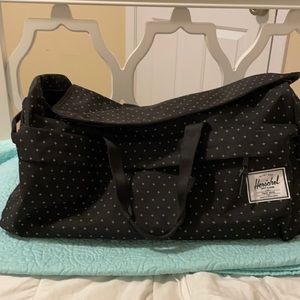 Herschel  Supply Co Black Duffle Bag! New without tag!